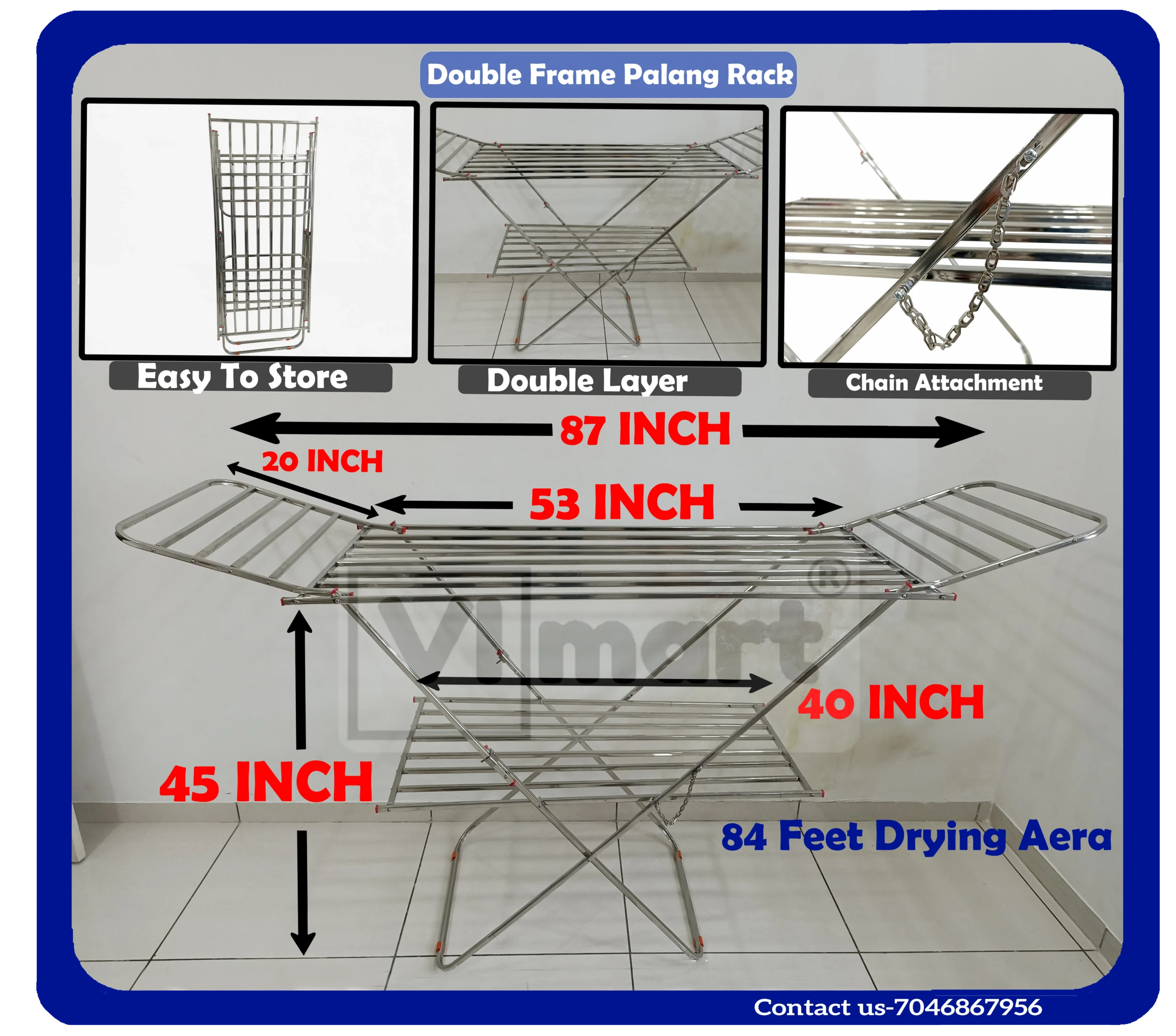 folding clothes drying rack