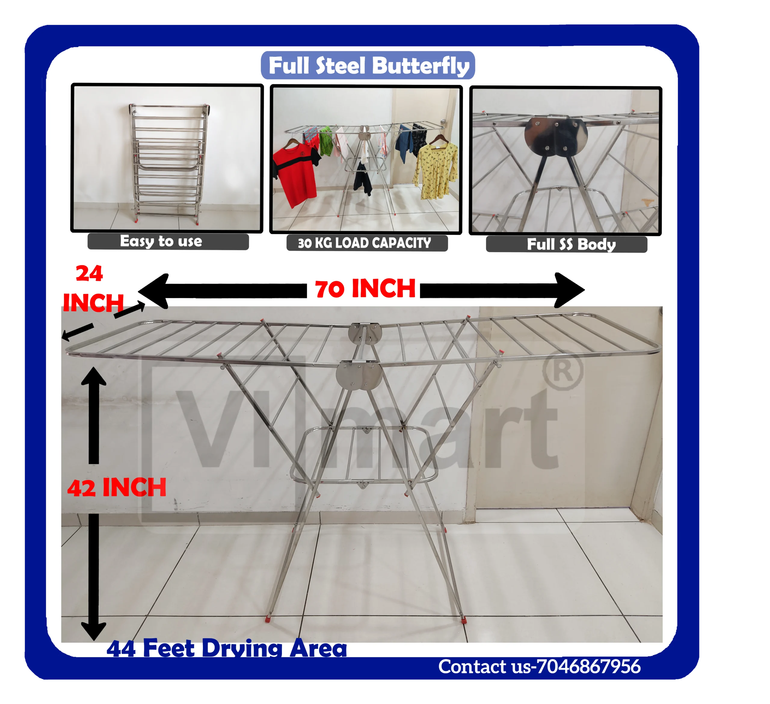 laundry drying rack collapsible