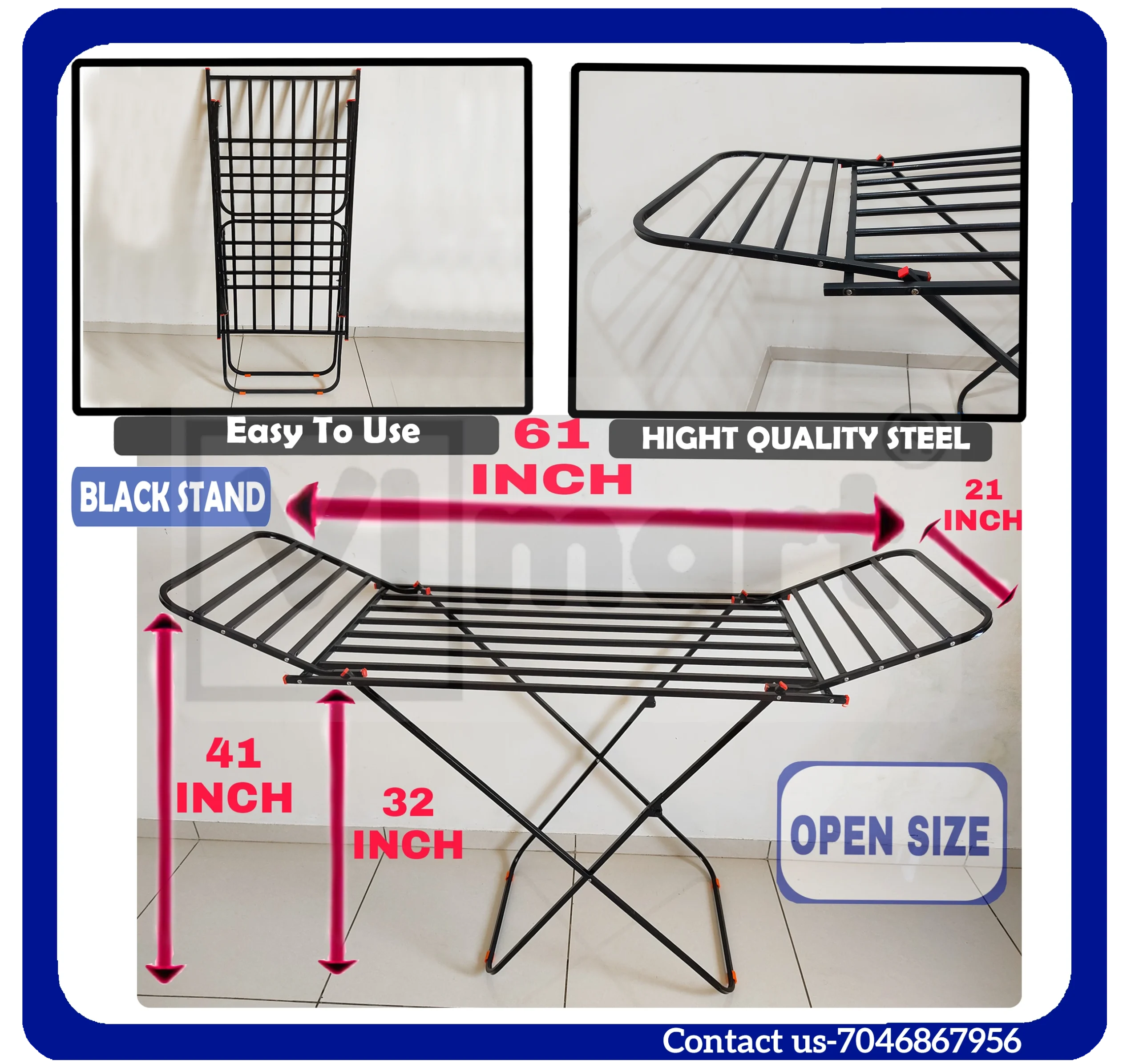 laundry drying rack foldable