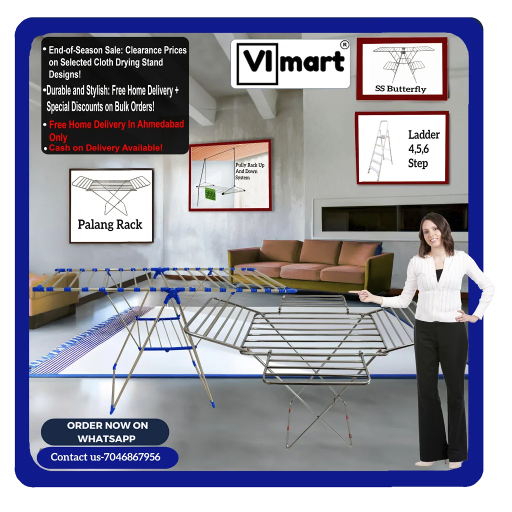 cloth drying stand for balcony