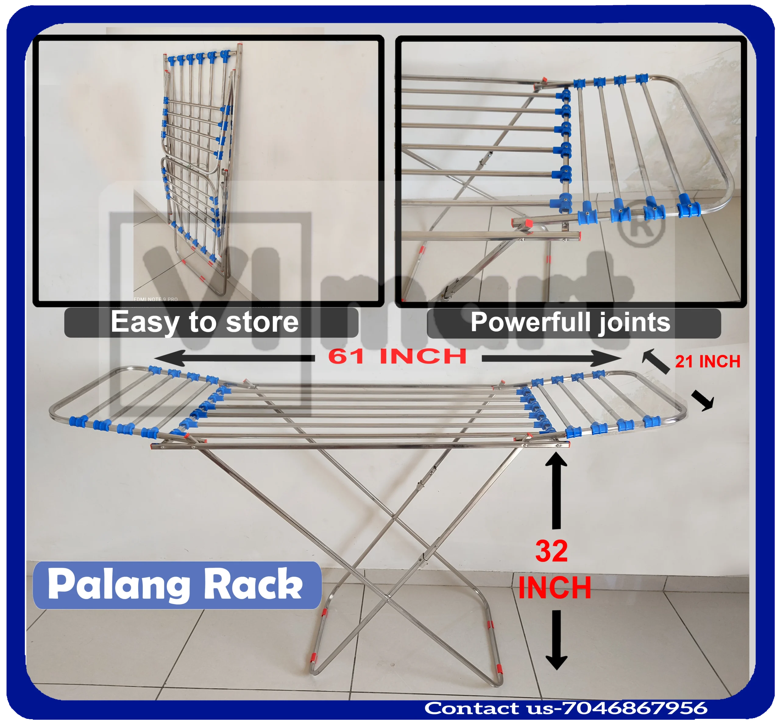 cloth stand stainless steel