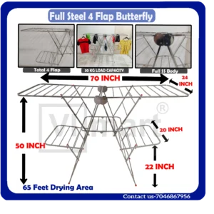 foldable cloth drying stand
