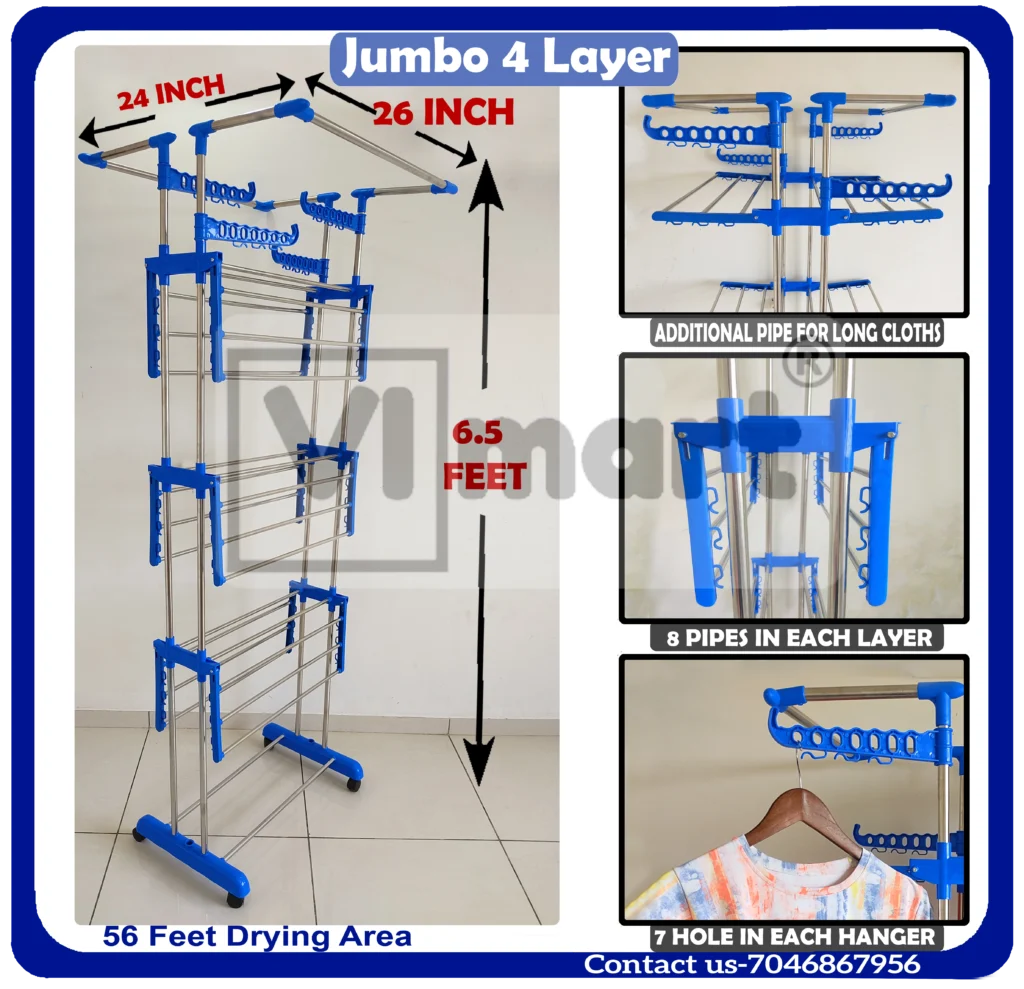 small cloth drying stand