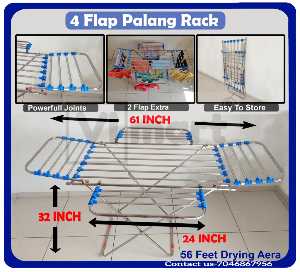 stainless steel cloth drying stand