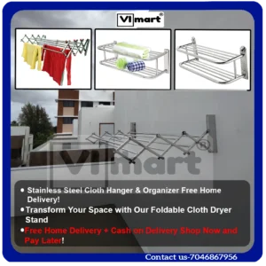 wall mounted clothes drying rack